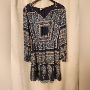 Cremiux Long Sleeve Dress Size Small